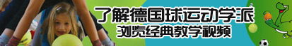 九一艹网了解德国球运动学派，浏览经典教学视频。